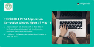 TS PGECET 2024 Application Correction Window Open till May 16; Get Direct Link Here